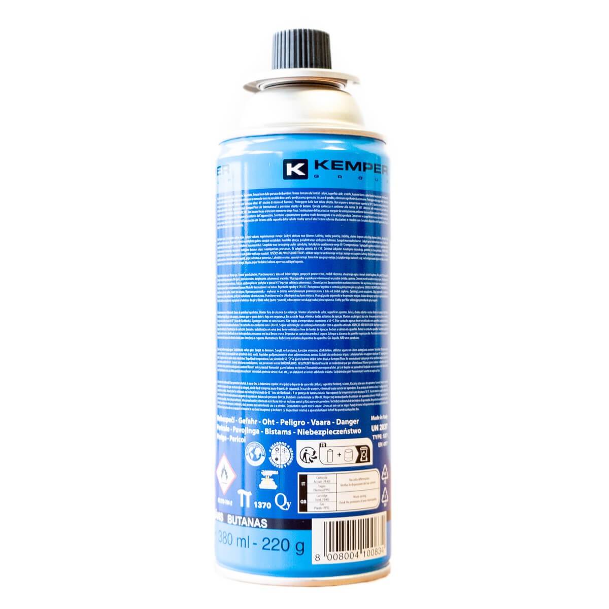 Désherbeur Thermique KZ GARDEN Chalumeau Gaz + 8 Cartouches Butane - Élimination Mauvaises Herbes
