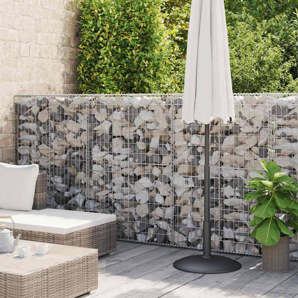 PANGIVO - Mur à gabion avec couvercles Acier galvanisé Argenté 900 x 50 x 150 cm - PANGIVO - Image 1