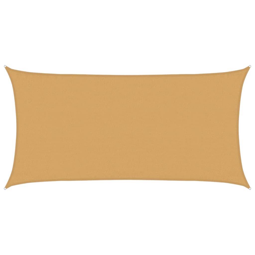 PANGIVO - Voile d'ombrage PEHD sable 600 x 300 cm - PANGIVO - Image 1