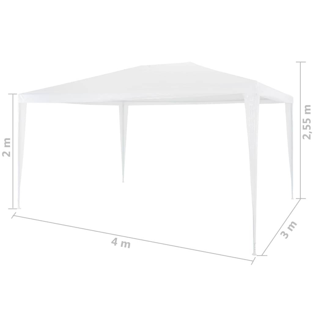 Maison Chic - Tente de réception - Tonnelle de jardin - Barnum 3x4 m Blanc - MEUBLE PRO - Image 6