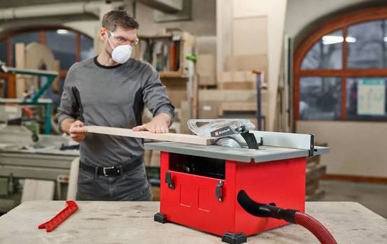 Einhell - Scie circulaire sur table TC-TS 8 - 1200W - lame Ø200mm - coupe max 45mm - butée parallèle - Image 2