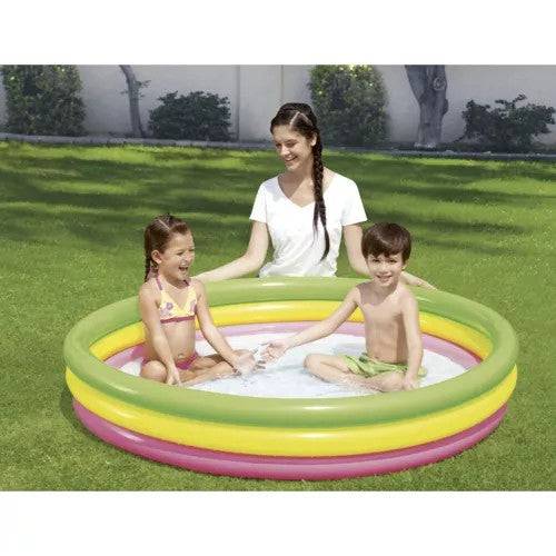 Entrepotbrico - Piscine gonflable arc-en-ciel 152cm Bestway 51103 - Image 7