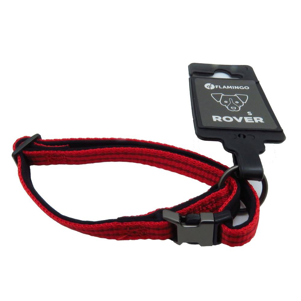 Flamingo - Collier Jannu rouge réglable de 20 à 35 cm 10 mm taille S pour chien - Image 3