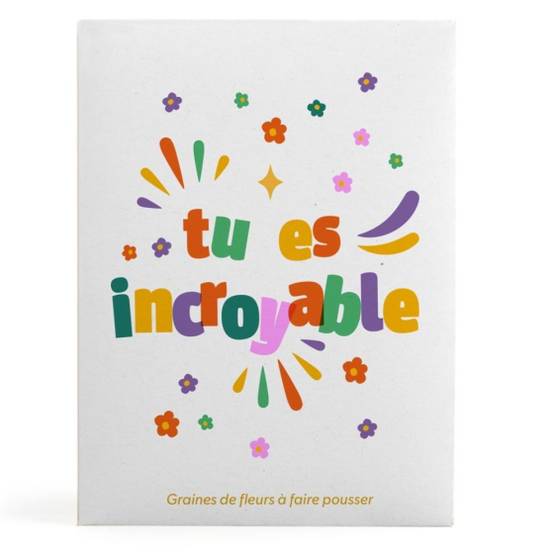Radis et Capucine - Radis et Capucine - Sachet message - Tu es incroyable - Image 1