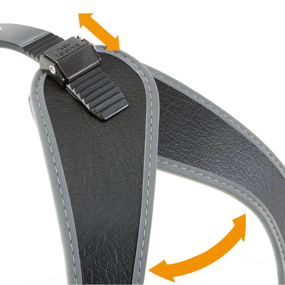 Ferplast - AGILA 9 Harnais chien A=B 77÷85 cm Noir - Image 6