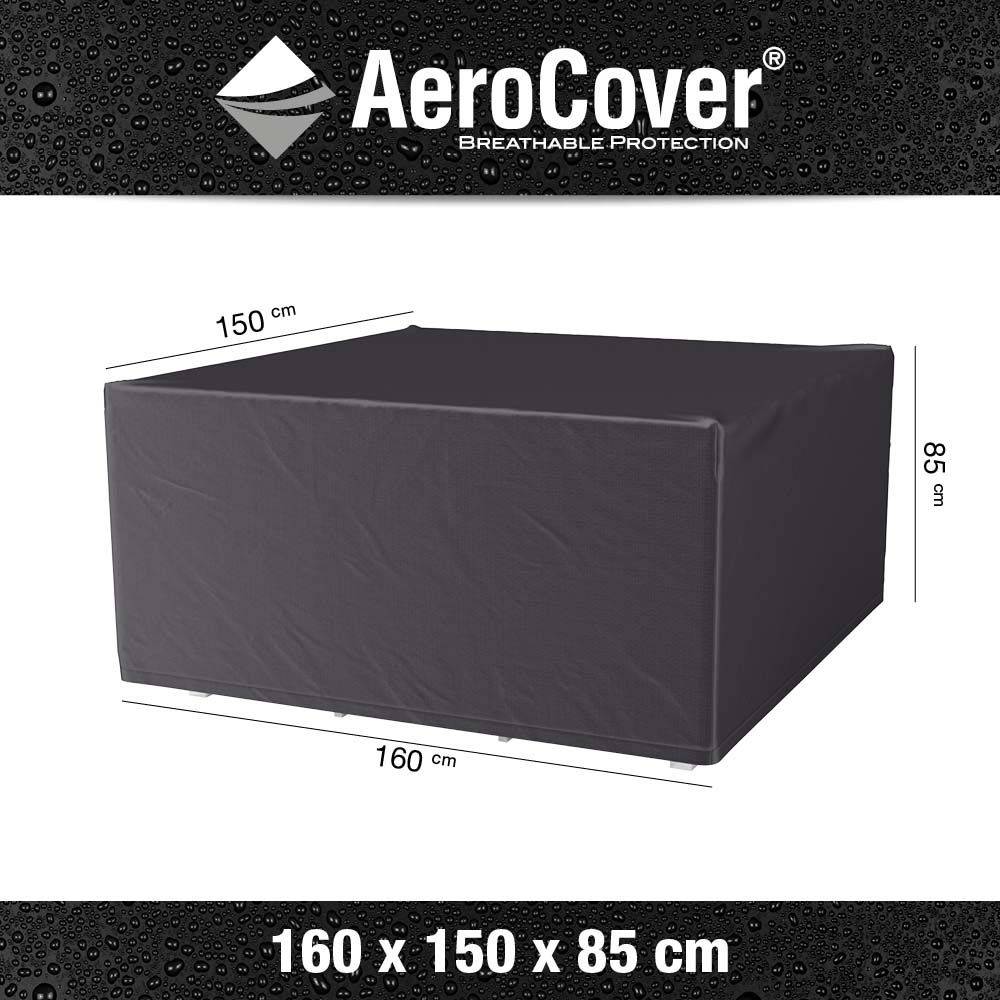 Housse de protection respirante pour table de jardin Pour table 160x150xH85 cm - Image 3