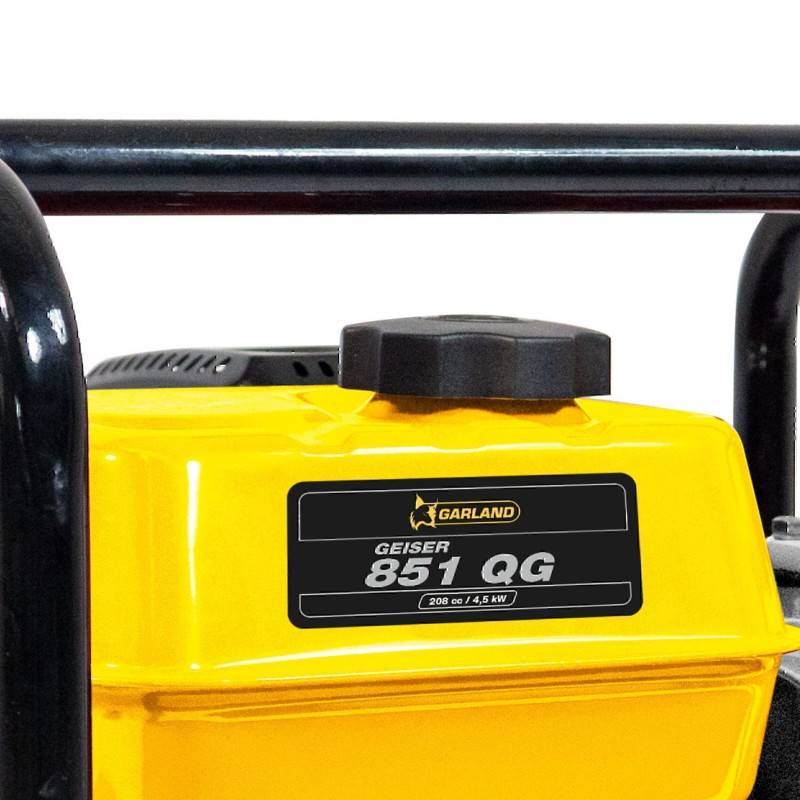 Garland - Motopompe thermique pour pompage intensif GARLAND GEISER 851QG-V23 - Coloris - Jaune - Image 5