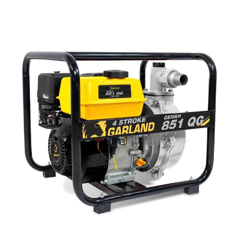 Garland - Motopompe thermique pour pompage intensif GARLAND GEISER 851QG-V23 - Coloris - Jaune - Image 1