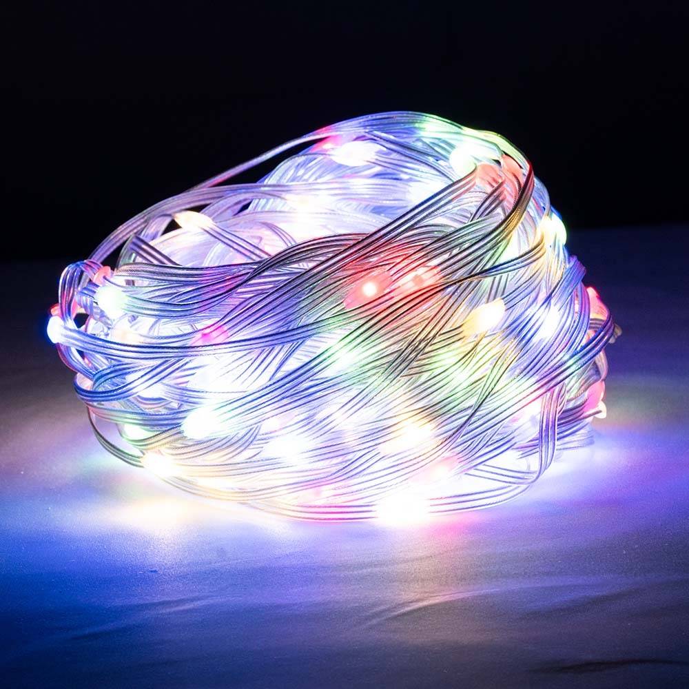 Guirlande lumineuse plate USB ou solaire 150 LED - Image 4