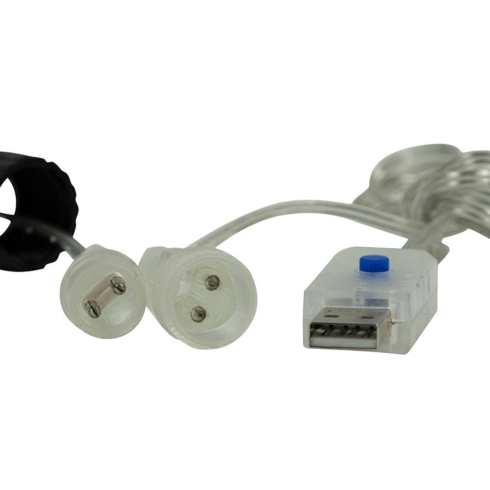 Guirlande lumineuse plate USB ou solaire 150 LED - Image 3