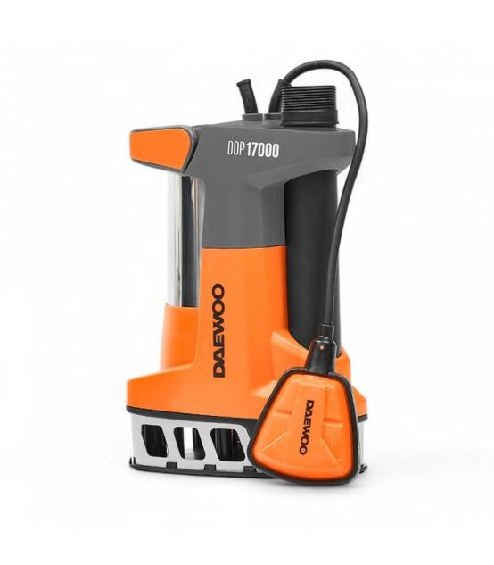Daewoo - Pompe submersible avec flotteur 1100W, débit 15000 l/h, profondeur max 7 m - DAEWOO DDP17000 - Image 1