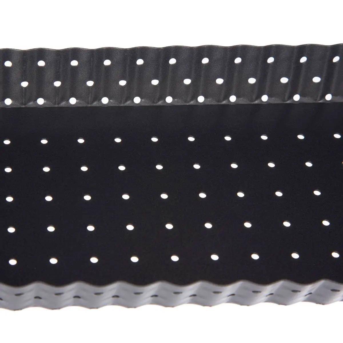 Moule Rectangulaire en Métal "Amovible" 35cm Gris - Image 5