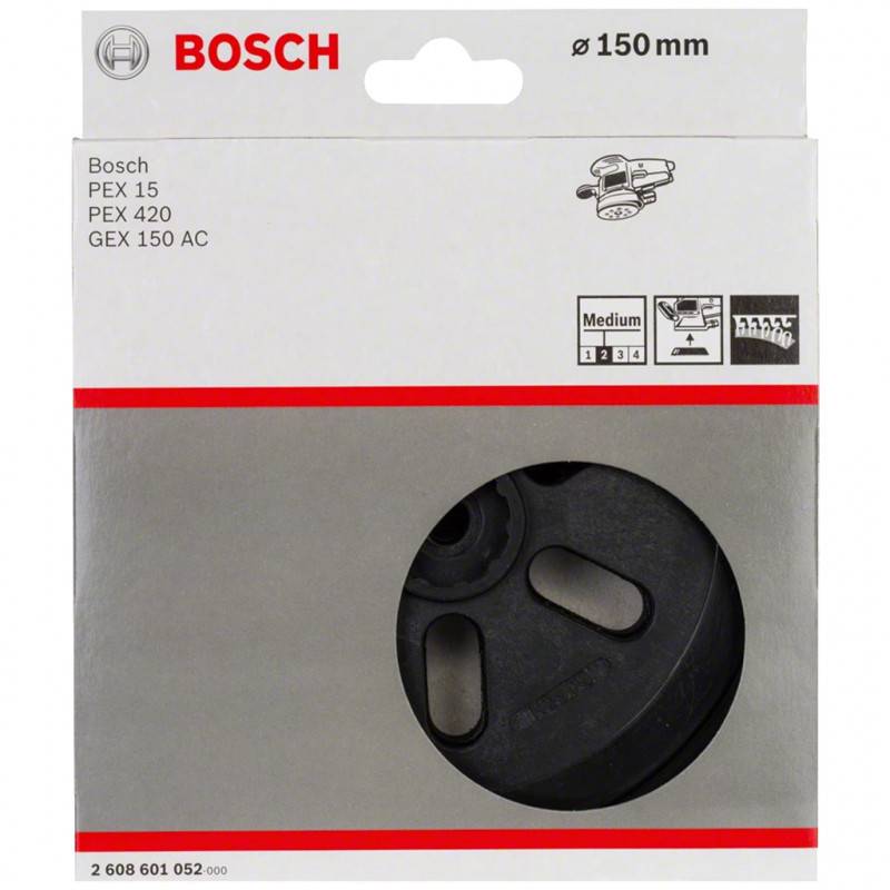 Bosch - Plateau de ponçage orbital Ø150mm pour PEX15 - PEX420 - GEX150AC BOSCH - Image 2