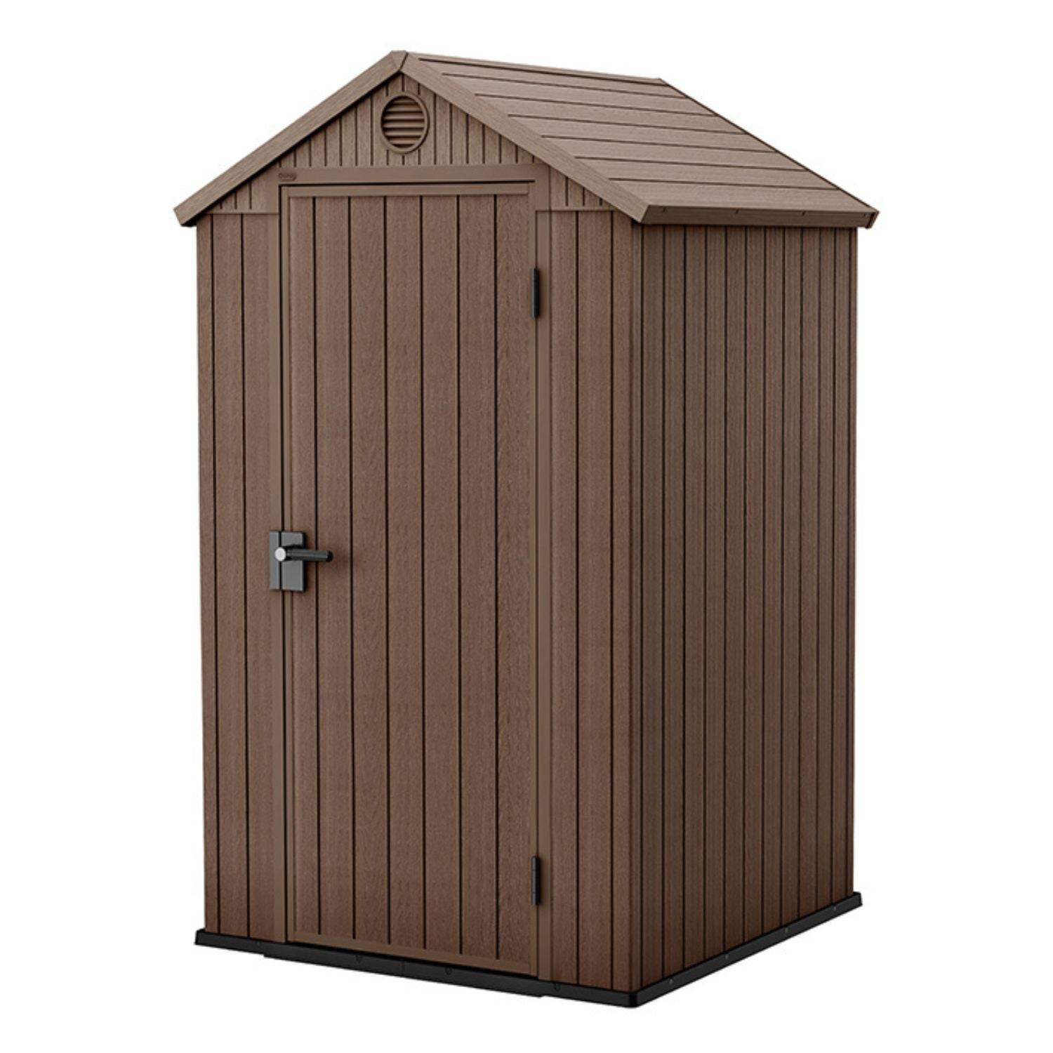Keter - Abri de jardin DARWIN 4x4 Marron
