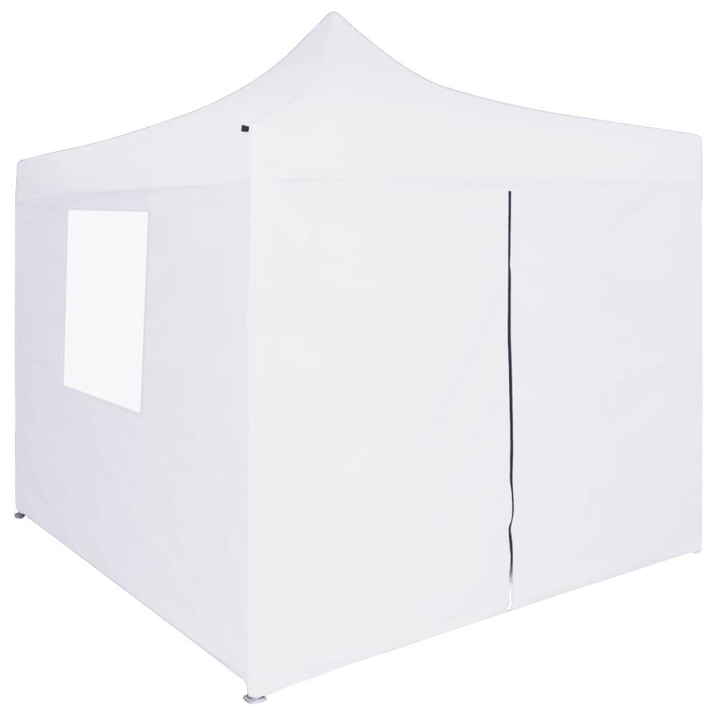 Maison Chic - Tente de réception pliable avec 4 parois 3x3 m Acier Blanc Maison Chic - Image 1