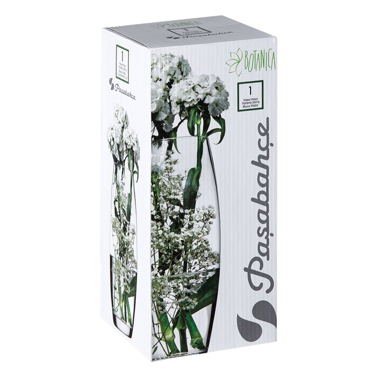Atmosphera - Vase bombé "Flora" verre H26cm - Atmosphera Créateur d'intérieur - Image 2