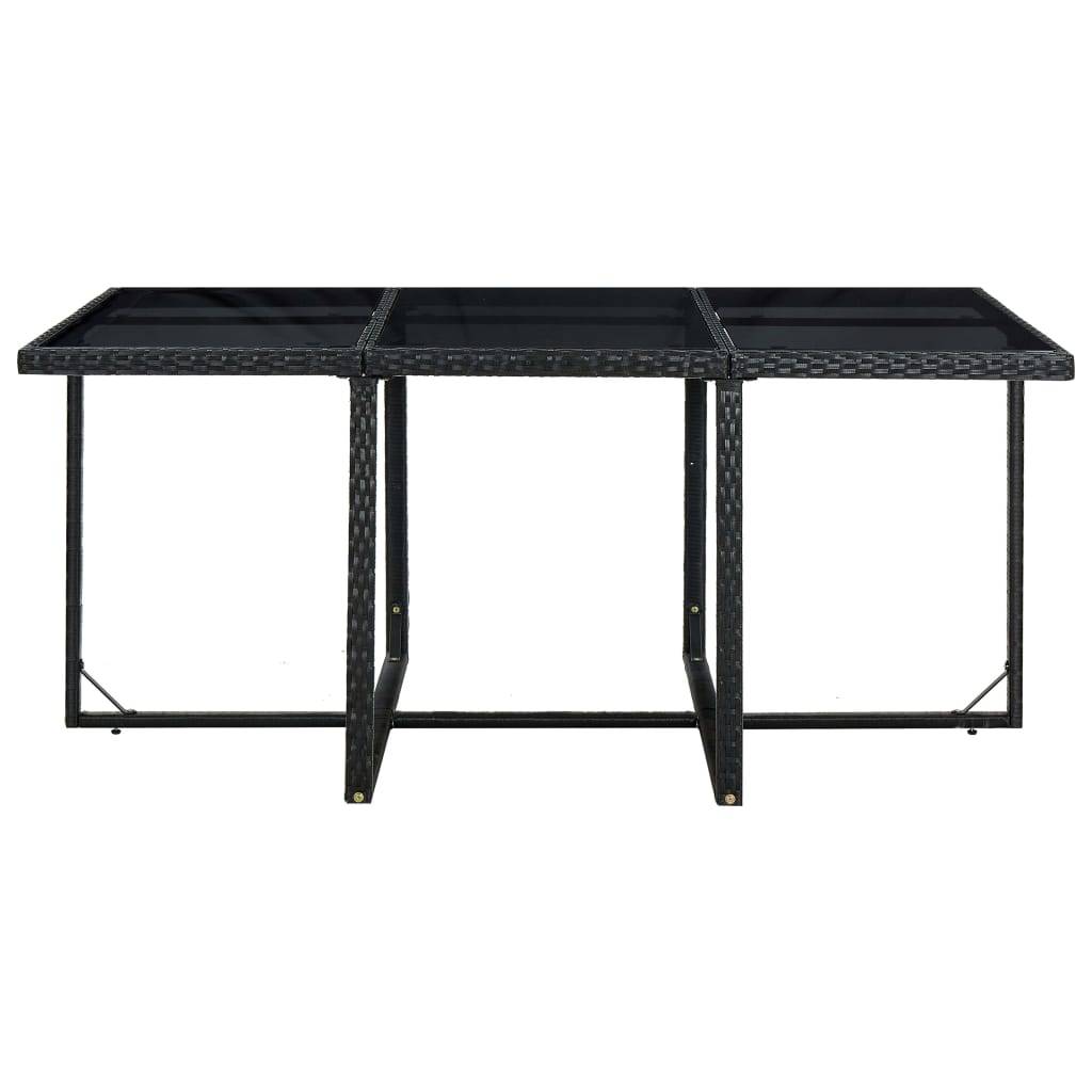 Vidaxl - Ensemble à manger d’extérieur 11 pcs coussins résine tressée vidaXL 42523 - Image 8