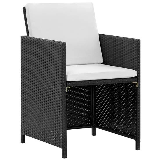 Vidaxl - Ensemble à manger d’extérieur 11 pcs coussins résine tressée vidaXL 42523 - Image 2