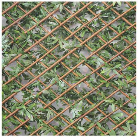 Treillis feuilles de vigne vierge , Long 4 m, Hauteur 1 m - Image 3