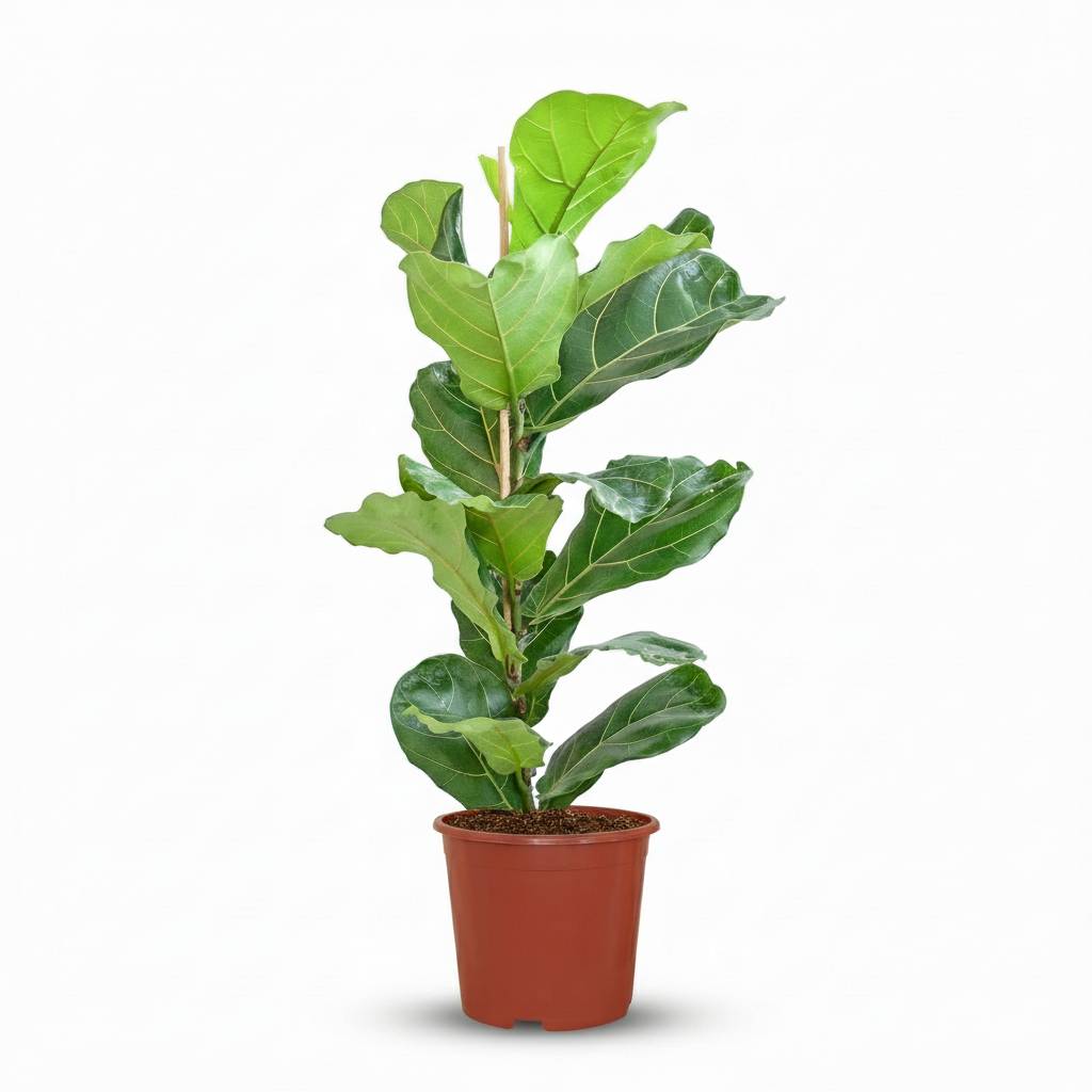 Ficus Lyrata - Pot de 21cm - Hauteur 75 - 85cm - Sans cache-pot - Plantes d'intérieur - Image 1