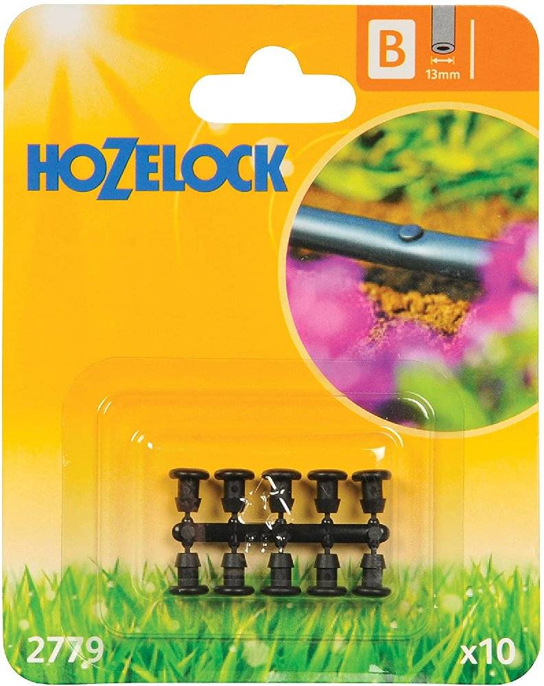 Hozelock - Bouchon obturateur fin de ligne ou pour boucher un trou existant 4mm (x10) HOZELOCK - Image 1