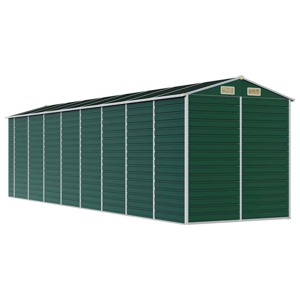 Vidaxl - Abri de jardin vert 191x725x198 cm acier galvanisé vidaXL 3188238 - Image 8