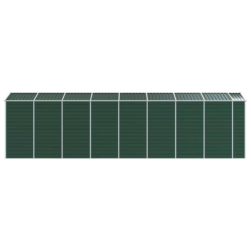 Vidaxl - Abri de jardin vert 191x725x198 cm acier galvanisé vidaXL 3188238 - Image 7