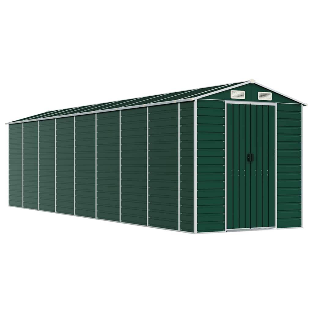Vidaxl - Abri de jardin vert 191x725x198 cm acier galvanisé vidaXL 3188238 - Image 2