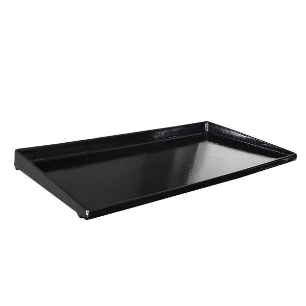 Plancha en acier émaillé 3 brûleurs - Image 1