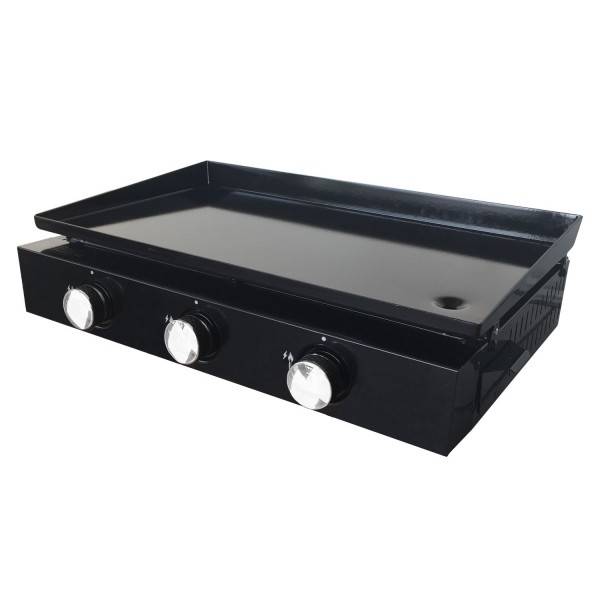 Plancha en acier émaillé 3 brûleurs - Image 2