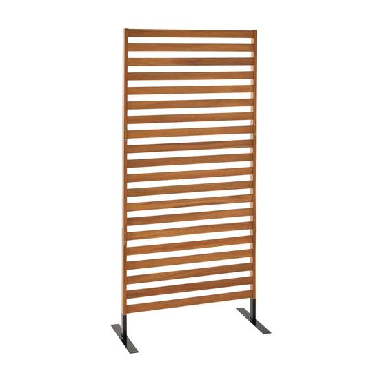 sweeek - Paravent extérieur en bois. 80cm. acacia. intérieur. extérieur | sweeek - Image 2