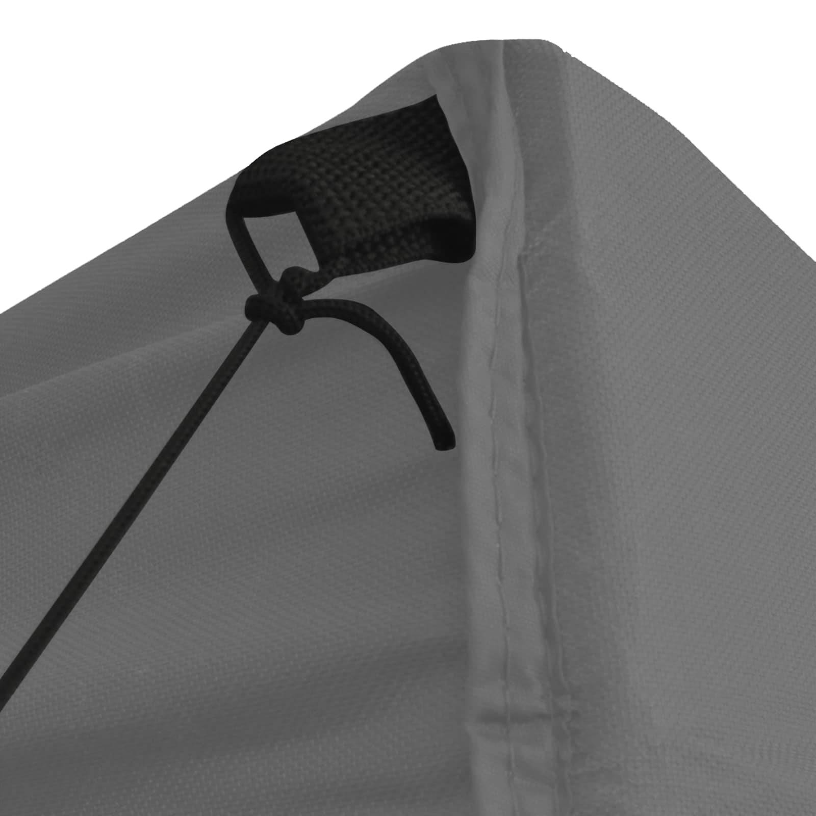 ComfortXL - Tente de réception pop-up Oxford jardin pliable réglable 200x200cm anthracite - ComfortXL Outdoor Living - Image 5
