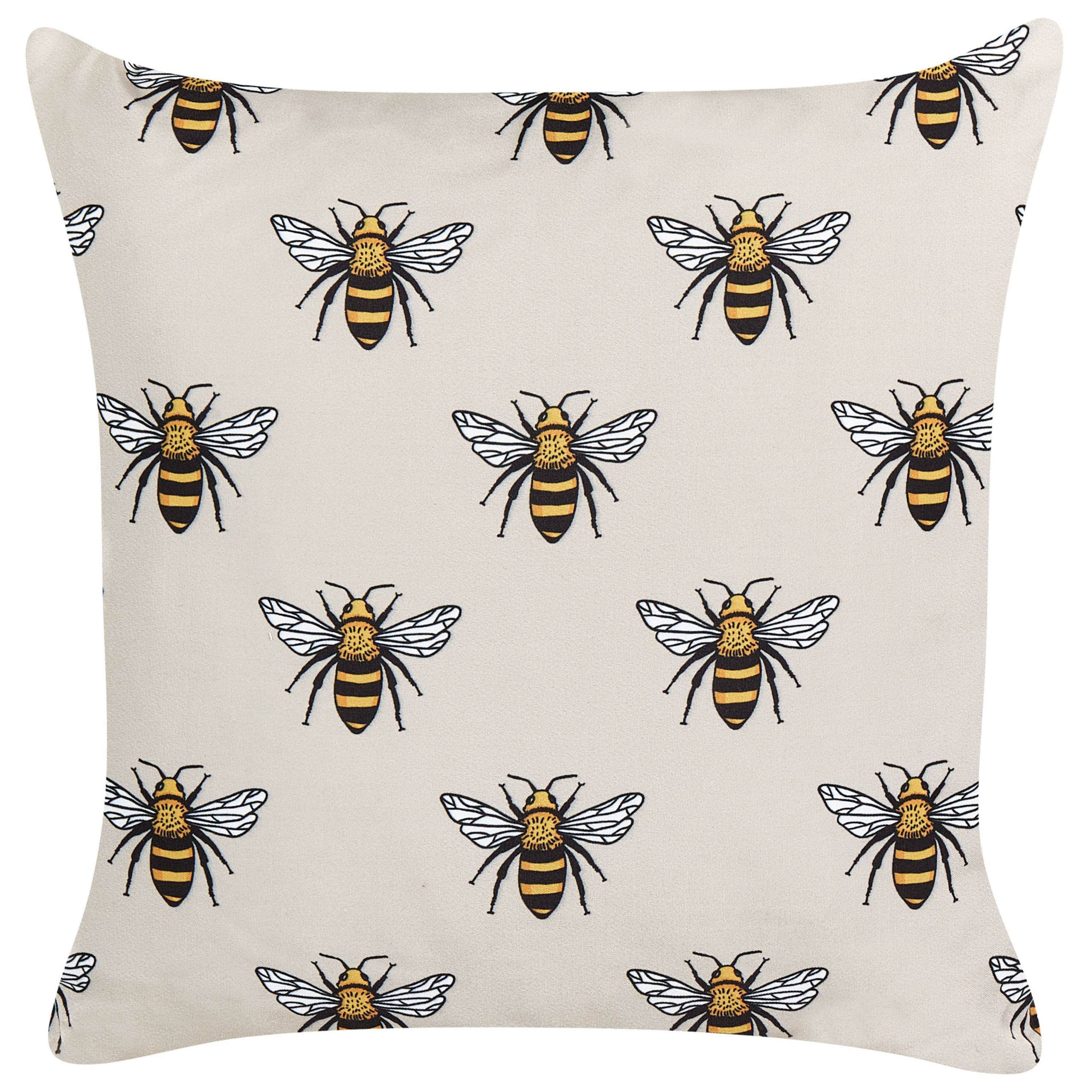 Beliani - Coussin d'extérieur Polyester Beige CANNETO - Beliani - Image 5