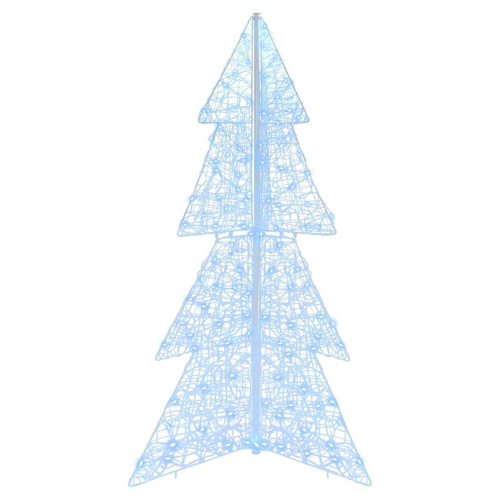 Sapin de Noël | Arbre de Noël avec 160 LED Blanc Froid 150 cm Acrylique Maison Chic - Image 4