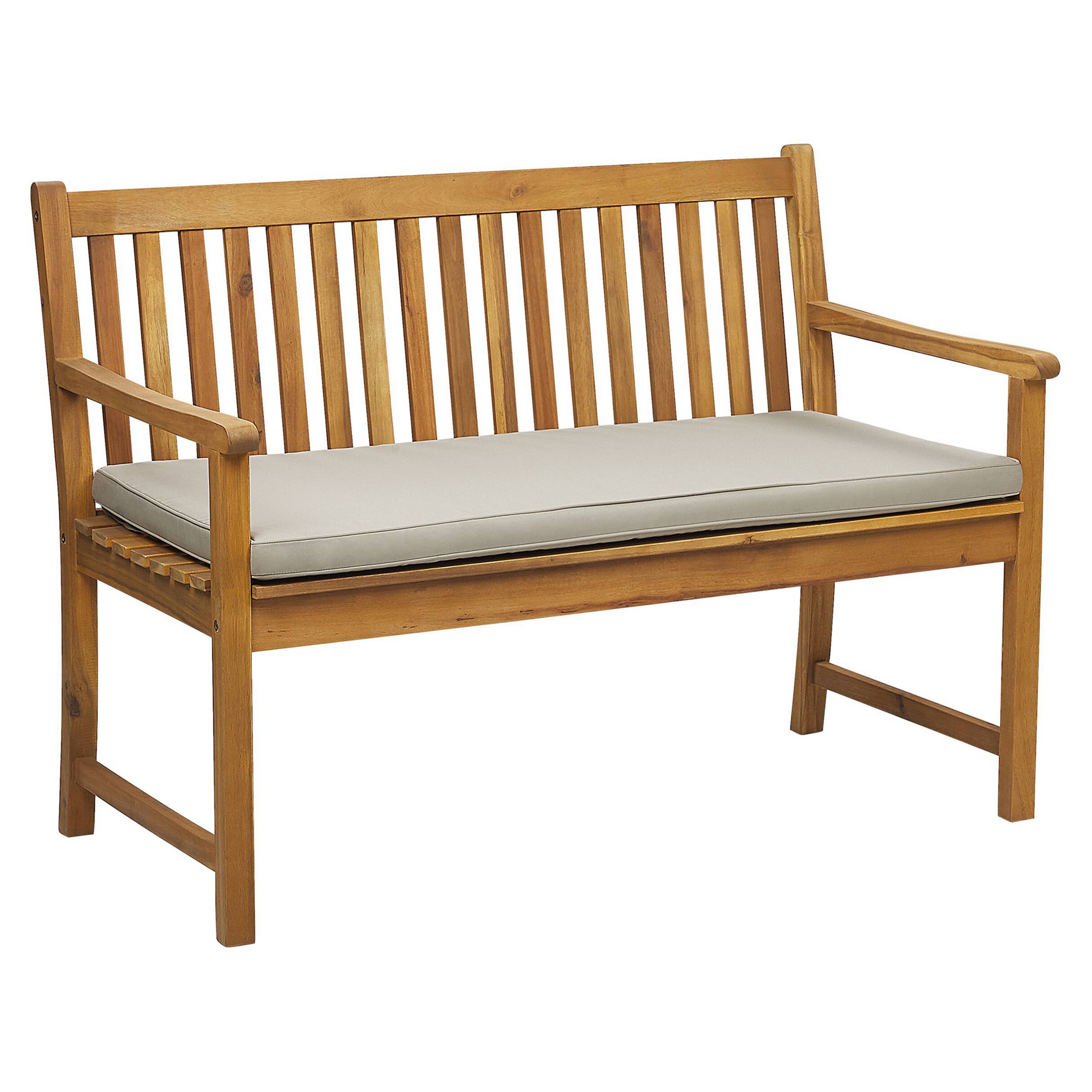 Beliani - Banc Bois d'acacia certifié Beige VIVARA - Beliani - Image 3
