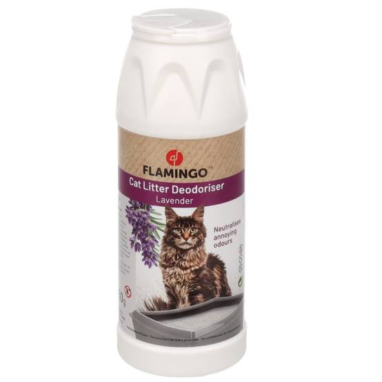Désodorisant de litière avec parfum de lavande 750 g pour chat - Image 1