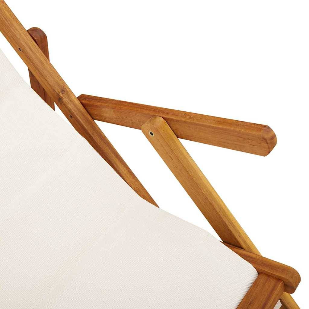 Prolenta Premium - Chaise bois composite  Prolenta Naturel  61.5 X 123 X 82 cm  1-personnes - P95087N - Image 6