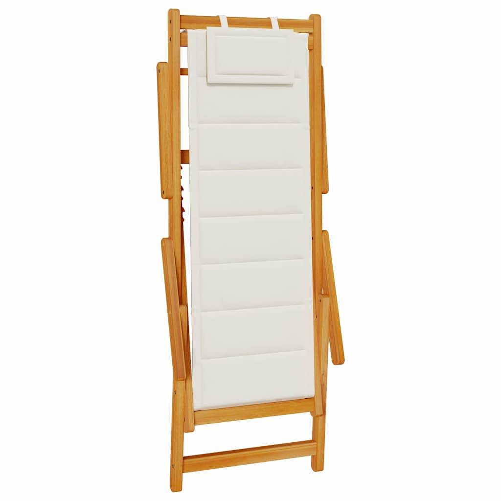 Prolenta Premium - Chaise bois composite Prolenta Naturel 61.5 X 123 X 82 cm 1-personnes - P95087N - Image 4