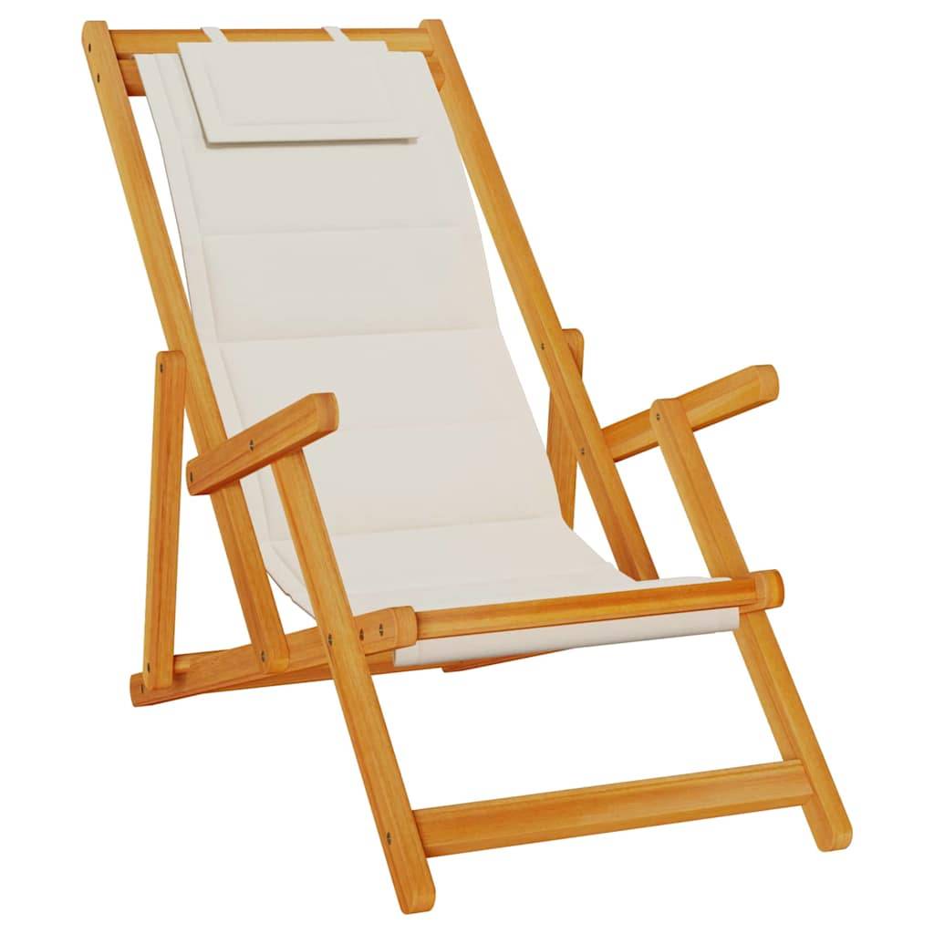 Prolenta Premium - Chaise bois composite  Prolenta Naturel  61.5 X 123 X 82 cm  1-personnes - P95087N - Image 3