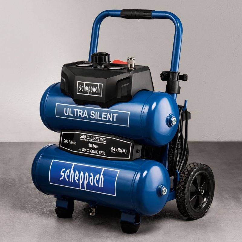 Scheppach - Compresseur SCHEPPACH HC20Si-TWIN 20L - 750W - 5906145901 - Image 3