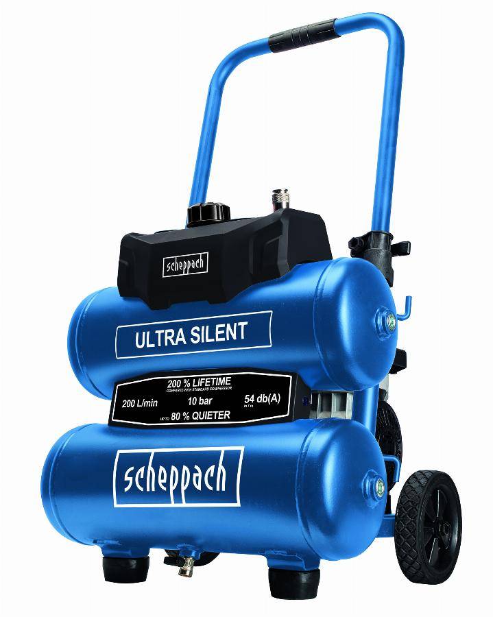 Scheppach - Compresseur SCHEPPACH HC20Si-TWIN 20L - 750W - 5906145901 - Image 1