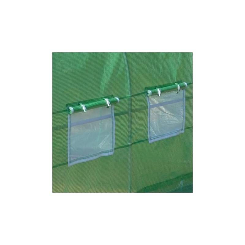 Serre tunnel 32 m² film polyéthylène armé 200 gr/m² hauteur 2,3 m Green Protect - Image 4