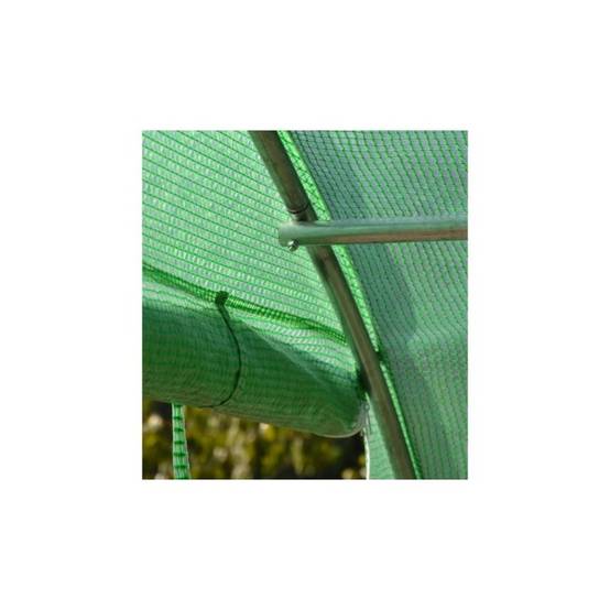 Serre tunnel 32 m² film polyéthylène armé 200 gr/m² hauteur 2,3 m Green Protect - Image 5