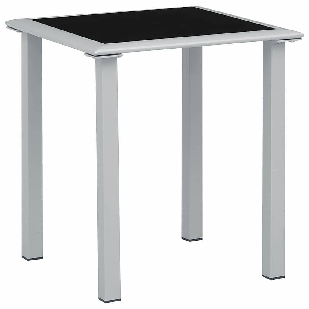 Vidaxl - Chaises longues lot de 2 avec table aluminium noir vidaXL 310534 - Image 6