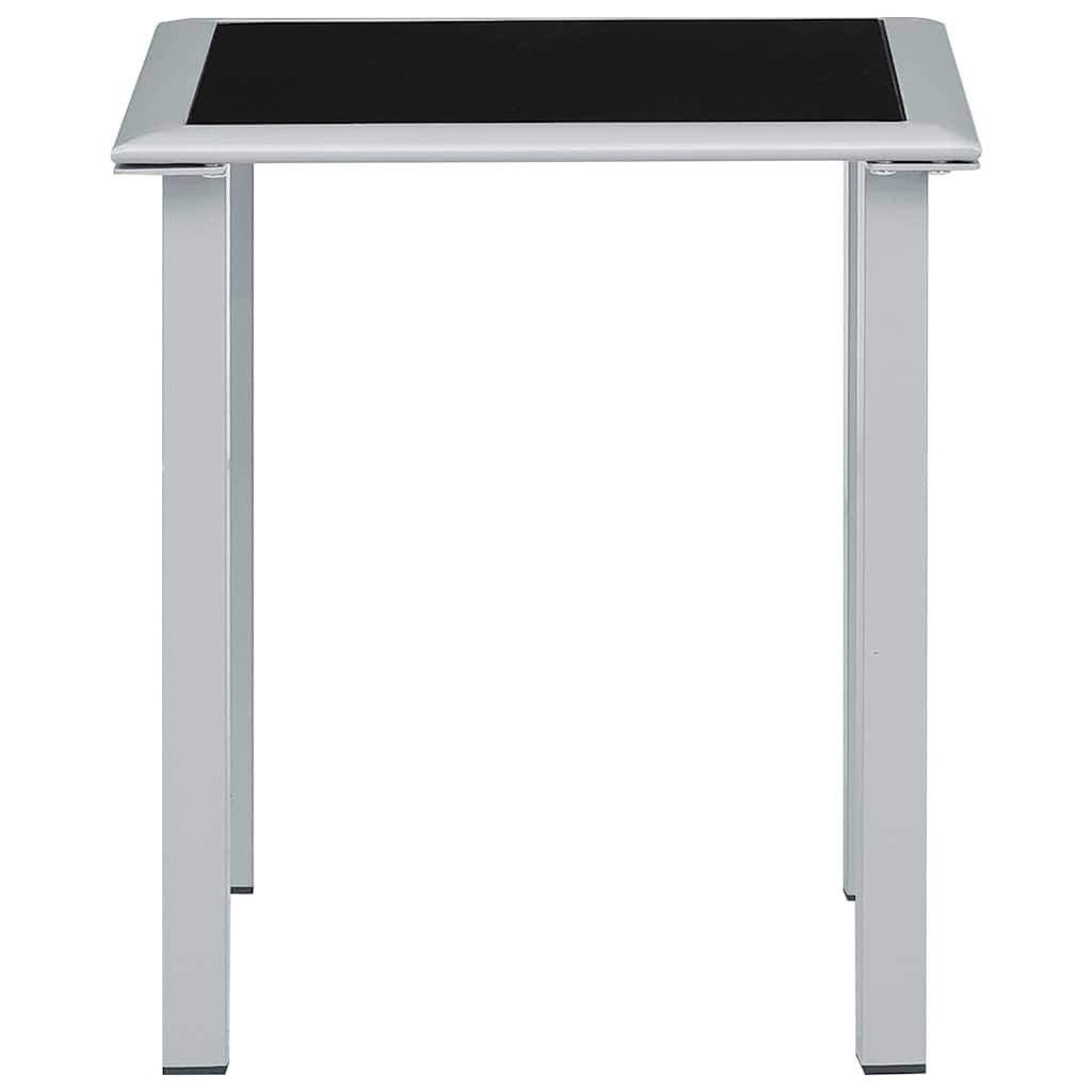 Vidaxl - Chaises longues lot de 2 avec table aluminium noir vidaXL 310534 - Image 7