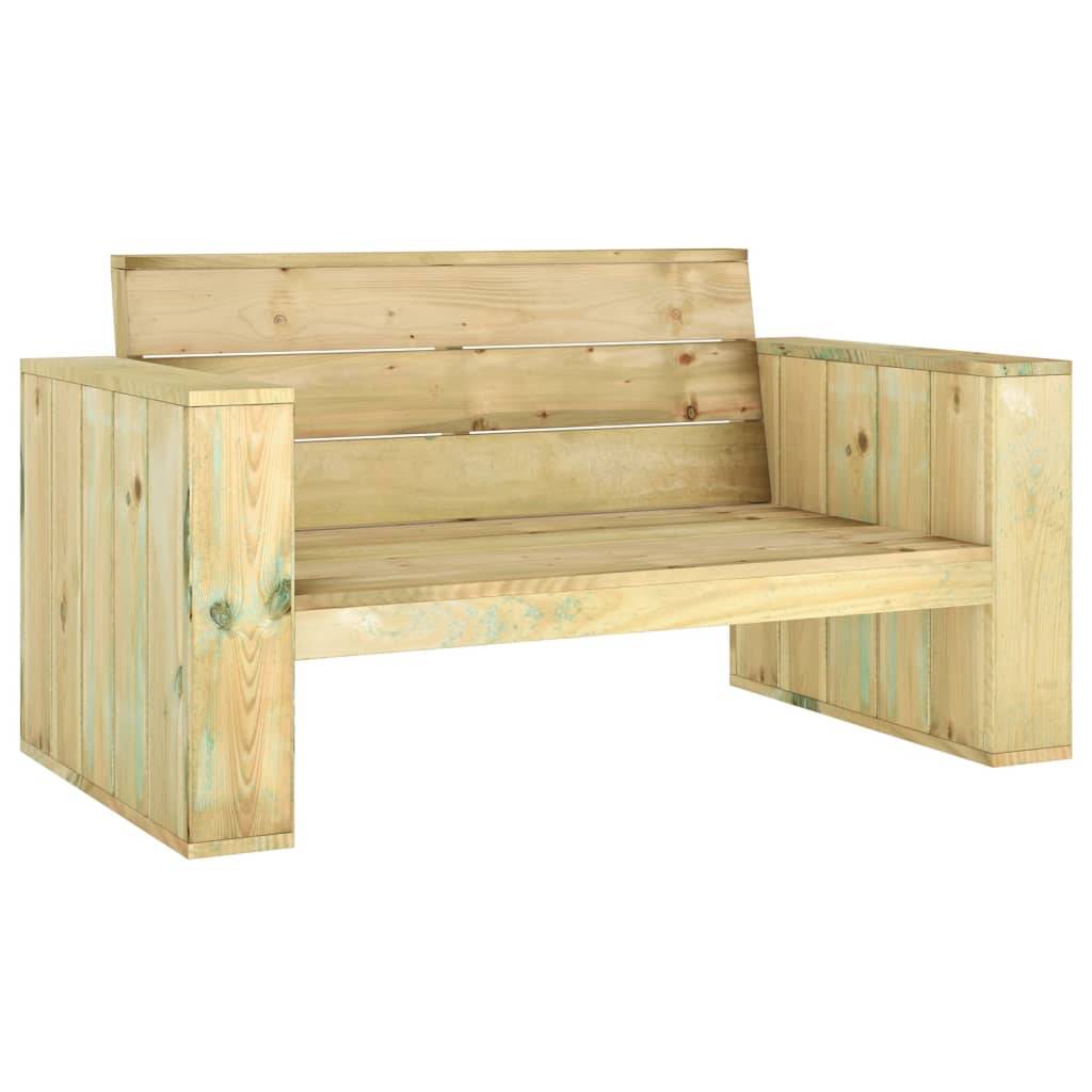 Maison Chic - Banc de jardin - Banc d'extérieur - Banquette 139 cm bois de pin imprégné - Image 1