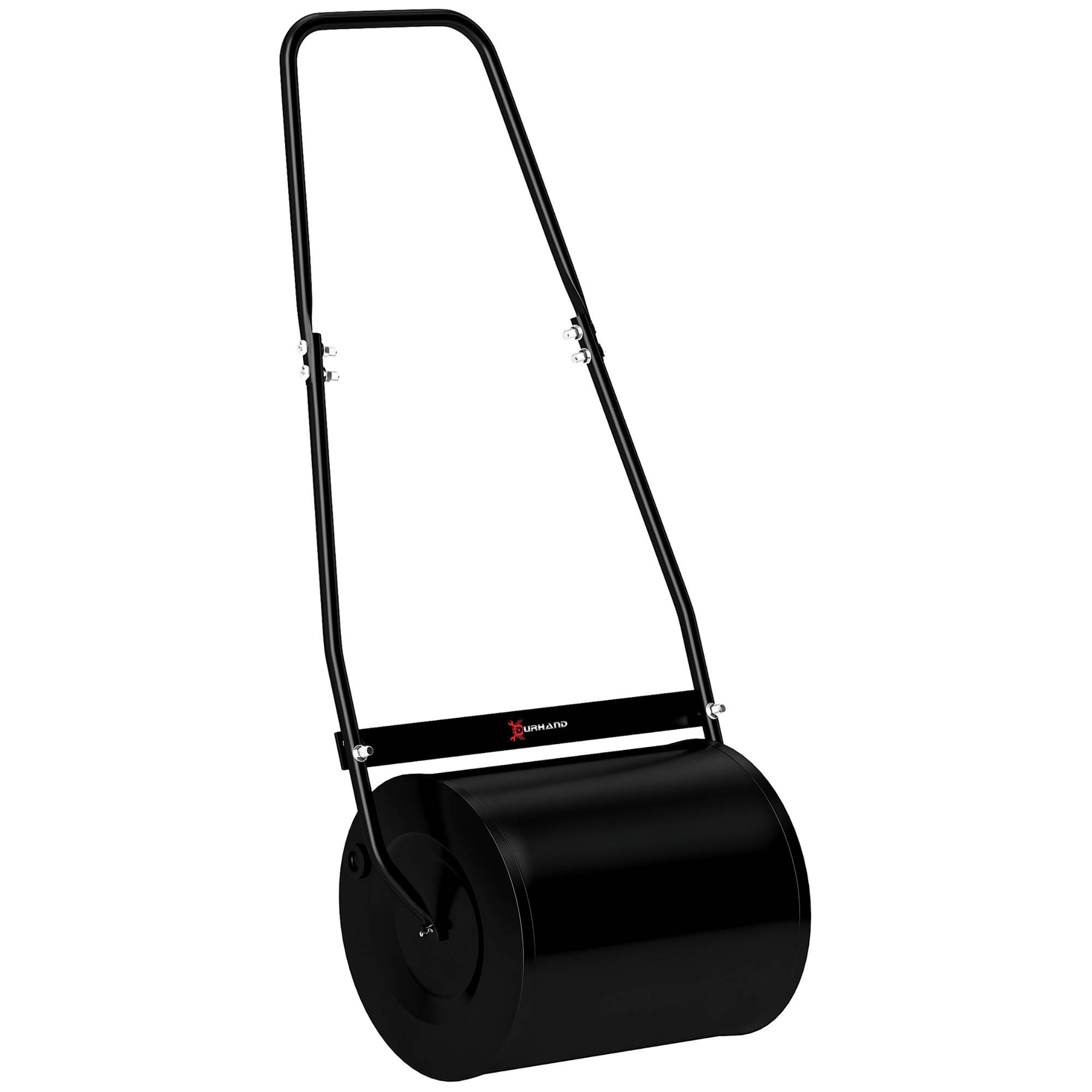 ComfortXL - Rouleau à gazon acier 30 L Ø32 x 40 cm noir pour semis gazon et nivellement terrain - ComfortXL Outdoor Living