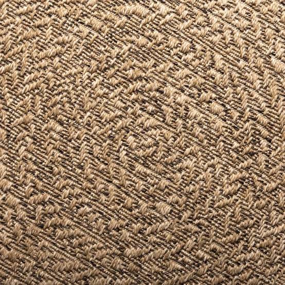 Tapis Rond Extérieur en Polypropylène Aspect Jute Naturel pour Terrasse et Jardin Brun 120 cm – ComfortXL Outdoor Living - Image 5