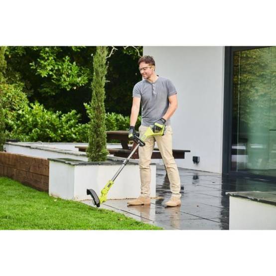 Ryobi - RYOBI - Tondeuse 3-en-1 18V ONE+ - Tondeuse / coupe-bordures / dresse-bord. - coupe 30 cm + batterie 2 Ah & charg. - RY18LMC30A- - Image 3