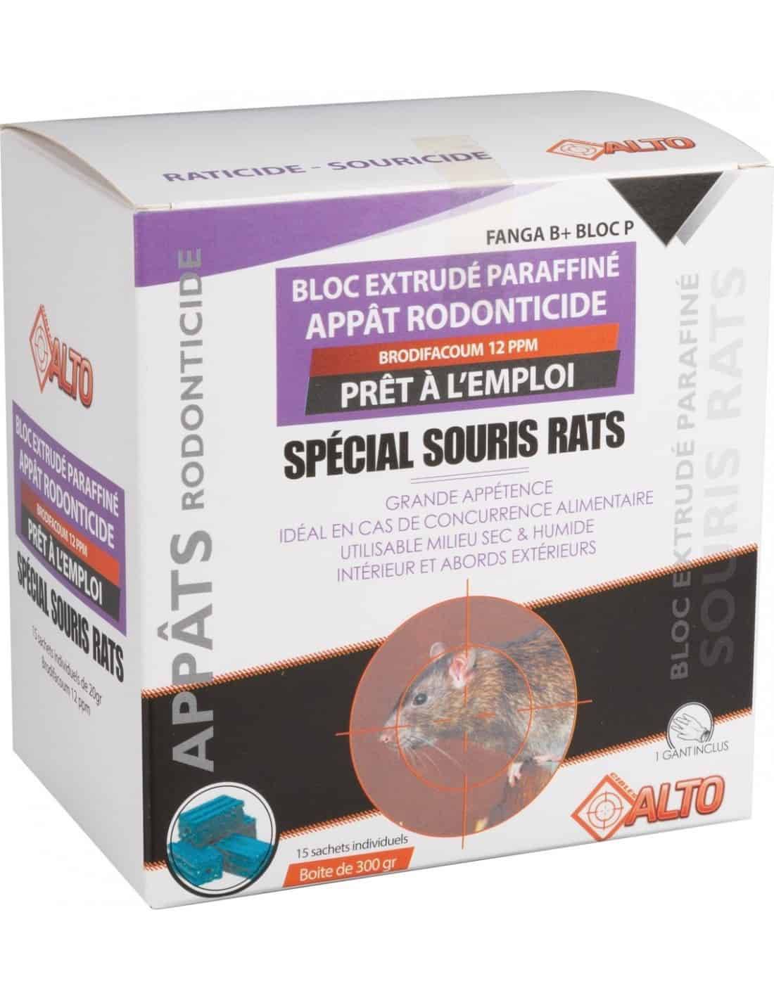 Raticide Blocs Brod 12ppm 300g - Image 1